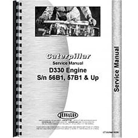 Fits Caterpillar D330 Engine Service Manual New